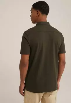 Рубашка-поло WE Fashion, зеленая