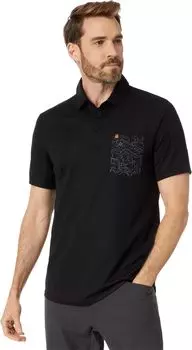 Рубашка-поло Wind and Sails TravisMathew, черный