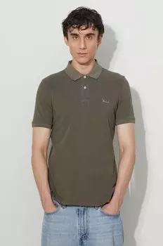 Рубашка поло Woolrich, зеленый