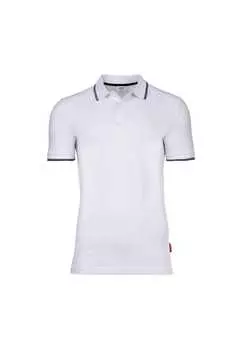 Рубашка поло - воротник поло agnello с полосками из хлопковой смеси Joop! Jeans, белый