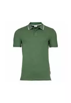 Рубашка поло - воротник поло agnello с полосками из хлопковой смеси Joop! Jeans, зеленый