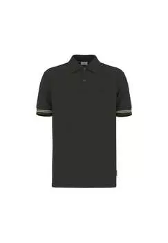 Рубашка поло - воротник поло amare с полосками из хлопковой смеси Joop! Jeans, черный