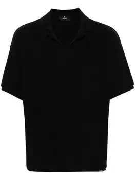 Рубашка-поло вязки пуантелле Represent, черный