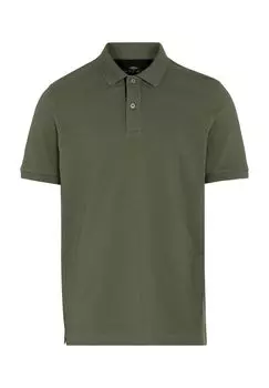 Рубашка-поло, вышивка логотипа, хлопок, мужская FYNCH-HATTON, цвет Dusty Olive