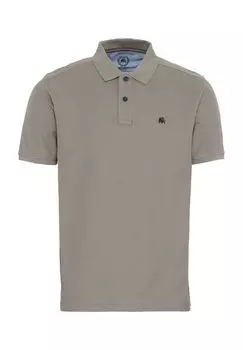 Рубашка поло, вышивка логотипа, мужская LERROS, цвет Soft Stone