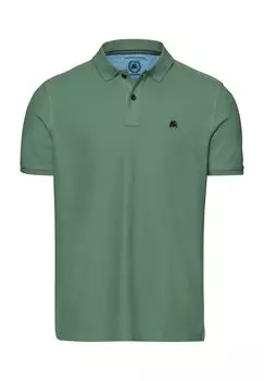 Рубашка поло, вышивка логотипа, мужская LERROS, цвет Sage Green