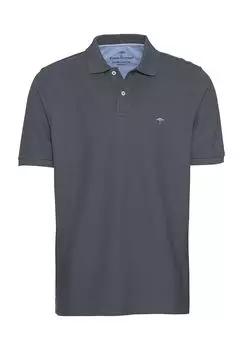 Рубашка-поло, вышивка логотипа, ткань пике, мужская FYNCH-HATTON, цвет Asphalt