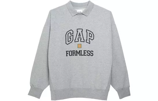 Рубашка поло X DOE Co-brand унисекс серая Gap, серый