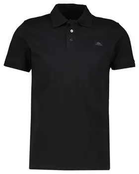 Рубашка поло x-fit поло стандартной посадки Alpha Industries, черный