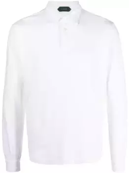 Рубашка поло Zanone, белый