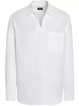 Рубашка поло Zegna, белый