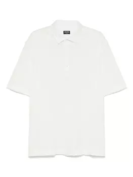 Рубашка поло Zegna Oasi, нейтральный