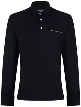 Рубашка поло Zegna Rue, черный