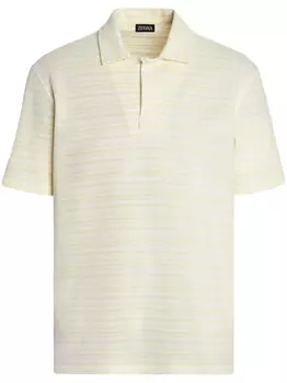 Рубашка поло Zegna, желтый