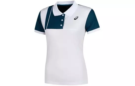 Рубашка поло женская белая Asics