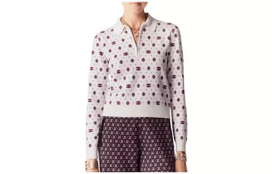 Рубашка поло женская белая Chanel