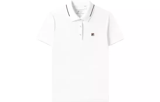Рубашка поло женская белая Fila