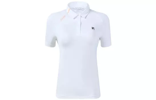 Рубашка поло женская белая Fila