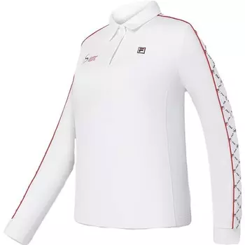 Рубашка поло женская белая Fila