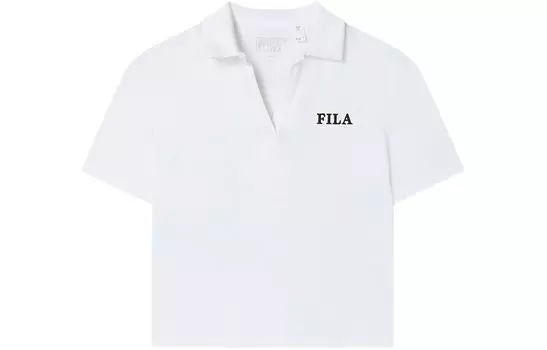 Рубашка поло женская белая Fila