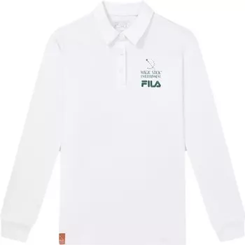 Рубашка поло женская белая Fila