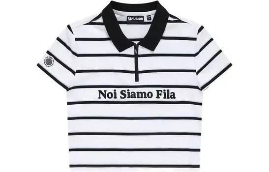 Рубашка поло женская белая Fila