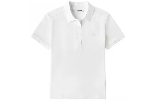 Рубашка поло женская белая Lacoste