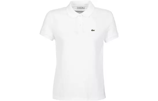 Рубашка поло женская белая Lacoste