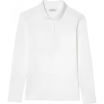 Рубашка поло женская белая Lacoste