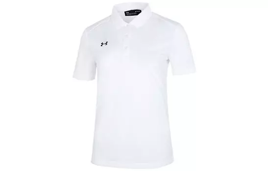 Рубашка поло женская белая Under Armour