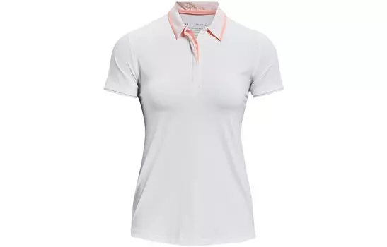 Рубашка поло женская белая Under Armour
