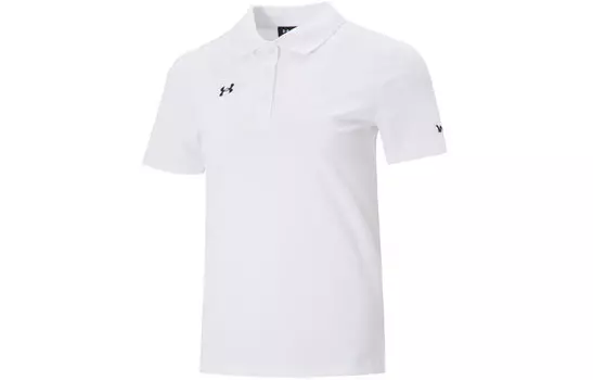 Рубашка поло женская белая Under Armour