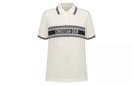 Рубашка-поло женская Dior, белый