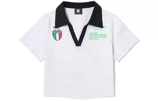 Рубашка-поло женская Kappa, Korean White-012