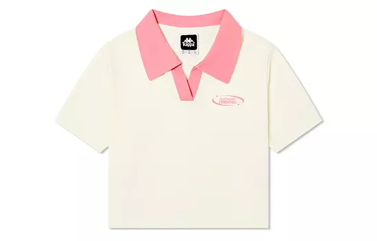 Рубашка-поло женская Kappa, Tallow White-0111