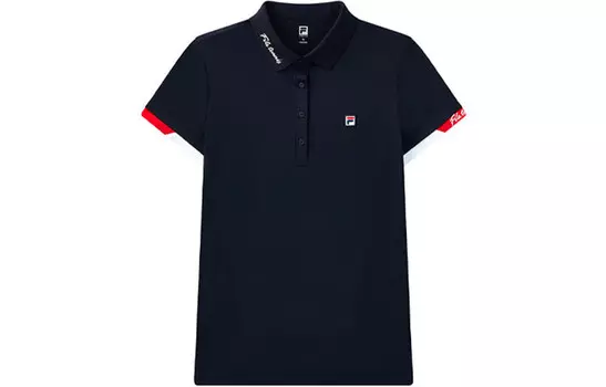 Рубашка поло женская королевского синего цвета Fila