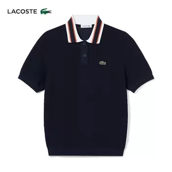 Рубашка-поло женская Lacoste удобная, белый
