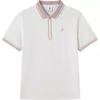 Рубашка-поло женская Le Coq Sportif, белый/слоновая кость