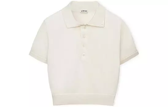 Рубашка-поло женская Loewe, белый