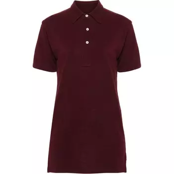 Рубашка-поло женская Maison Margiela, бордовый