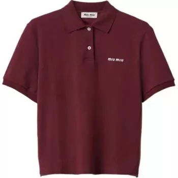 Рубашка поло женская Miu Miu, красный