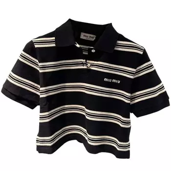 Рубашка поло женская Miu Miu, мультиколор