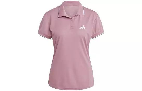 Рубашка поло женская розовая Adidas
