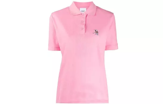 Рубашка поло женская розовая Burberry
