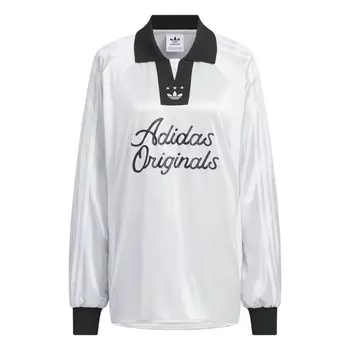 Рубашка поло женская темно-серебристый металл Adidas Originals