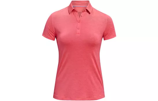Рубашка поло Zinger женская розовая Under Armour