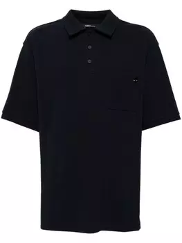 Рубашка-поло ZZERO BY SONGZIO Panther из хлопка, синий