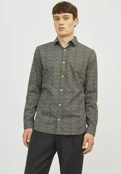 Рубашка POOL STRETCH Jack & Jones PREMIUM, антрацит