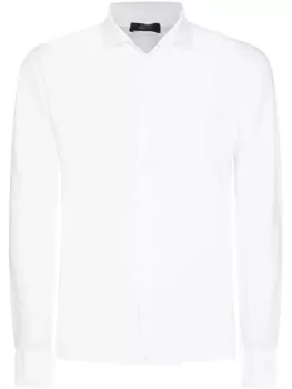 Рубашка поплиновая Zanone, белый