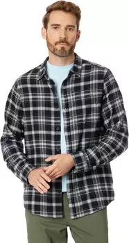Рубашка Portland Organic Long Sleeve Flannel Hurley, черный